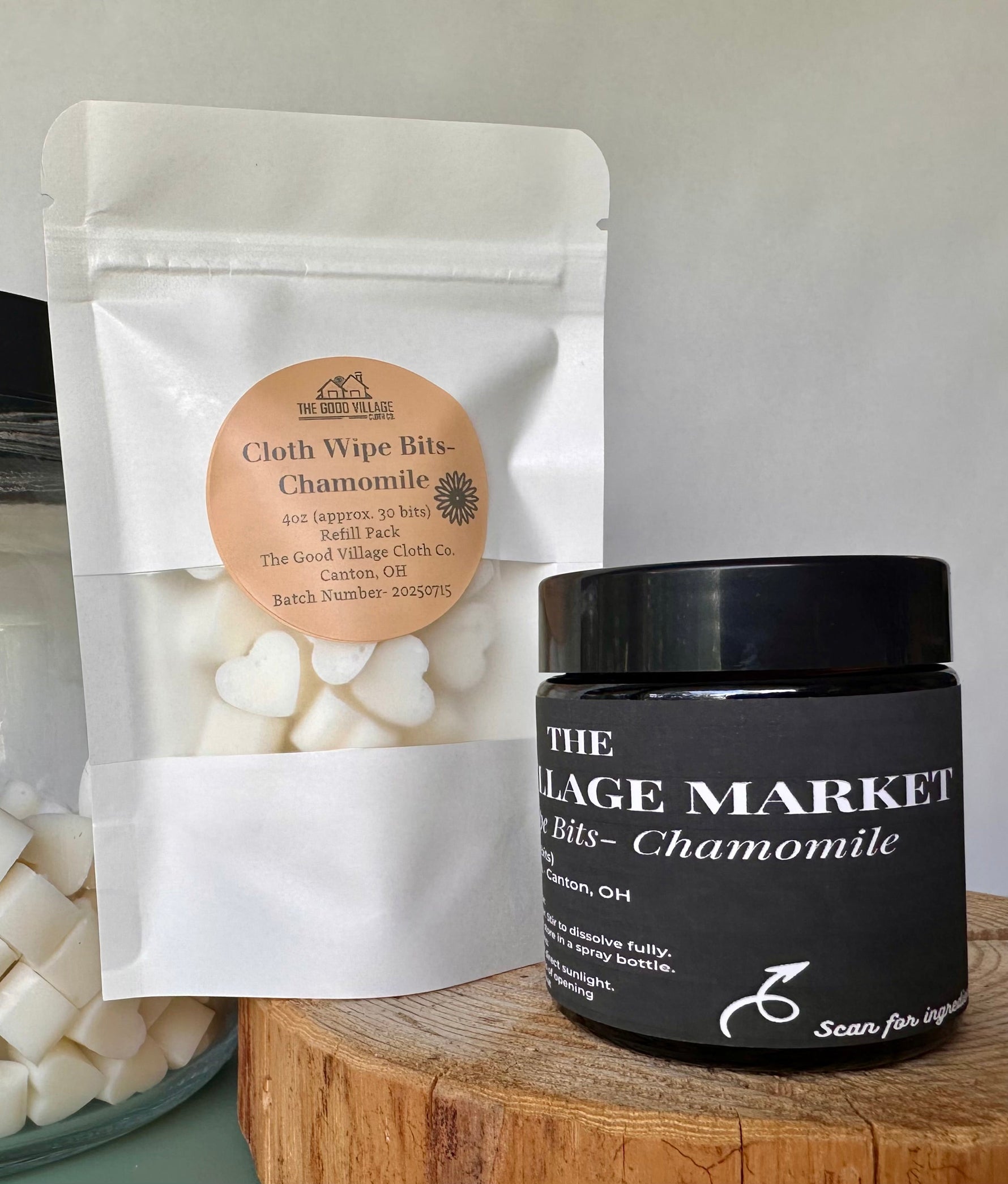 The Good Village Cloth Co. Cloth Wipe Bits - 