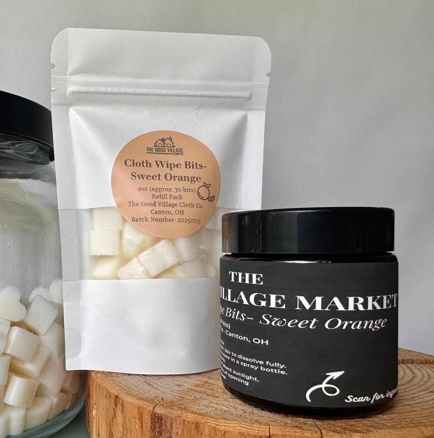 The Good Village Cloth Co. Cloth Wipe Bits - 