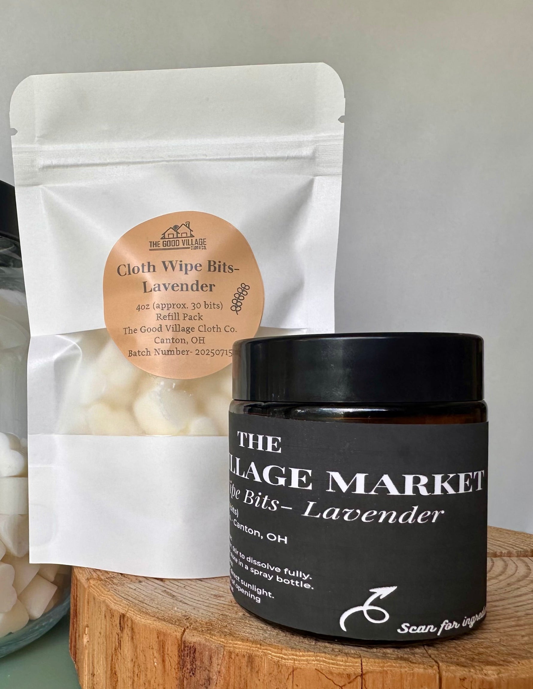 The Good Village Cloth Co. Cloth Wipe Bits - 