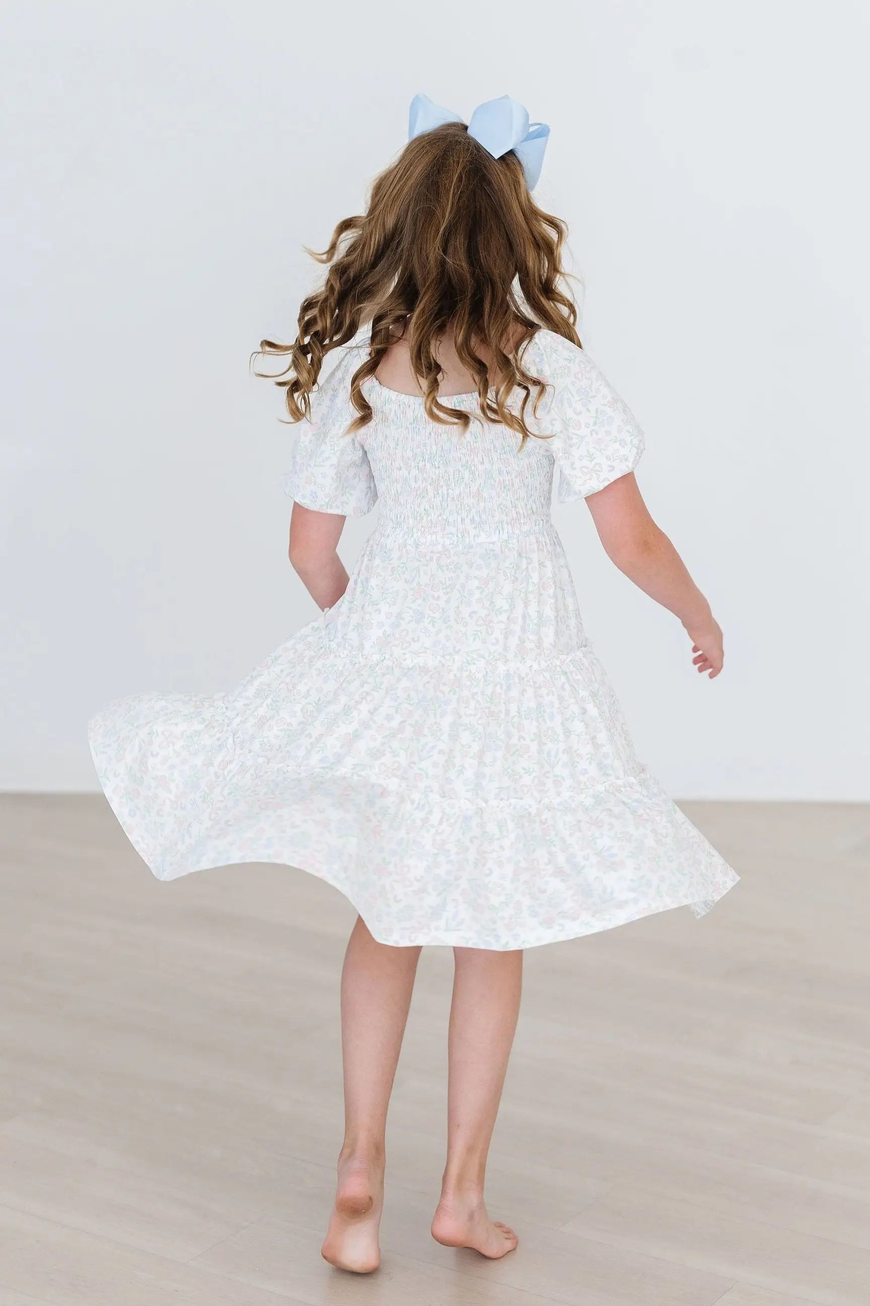 Mila & Rose ® Cloud 9 Smocked Ruffle Dress - 