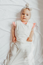 Little Mae & Co Cloud Bamboo Sleep Sack For Babies Cloud White Premium - Everetts Place Boutique - 