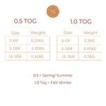 Little Mae & Co Cloud Bamboo Sleep Sack For Babies Cloud White Premium - Everetts Place Boutique - 