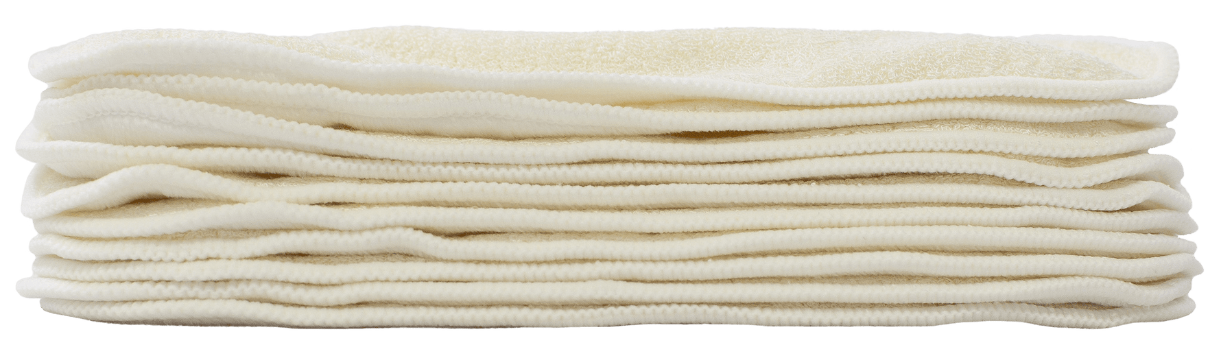 Texas Tushies Cloud Velour Bamboo Reusable Wipes with Soft Touch for Makeup and Baby Care - Baby & Toddler Reusable Cloth Wipes