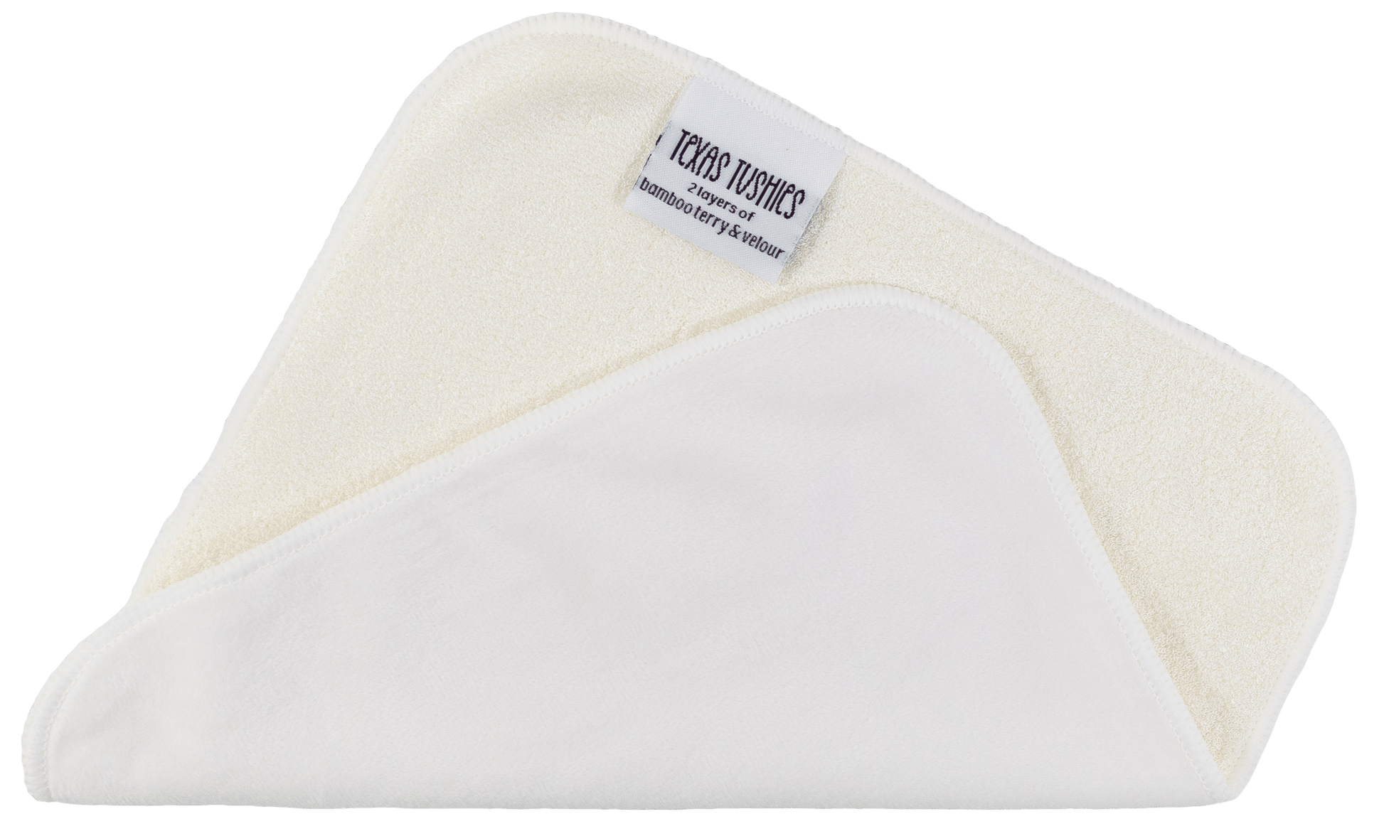 Cloud Velour Bamboo Reusable Wipes for Makeup Removal and Baby Care Texas Tushies