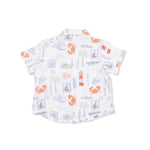 Angel Dear Club Mediterranean - Polo Button Up with Casual Short - 