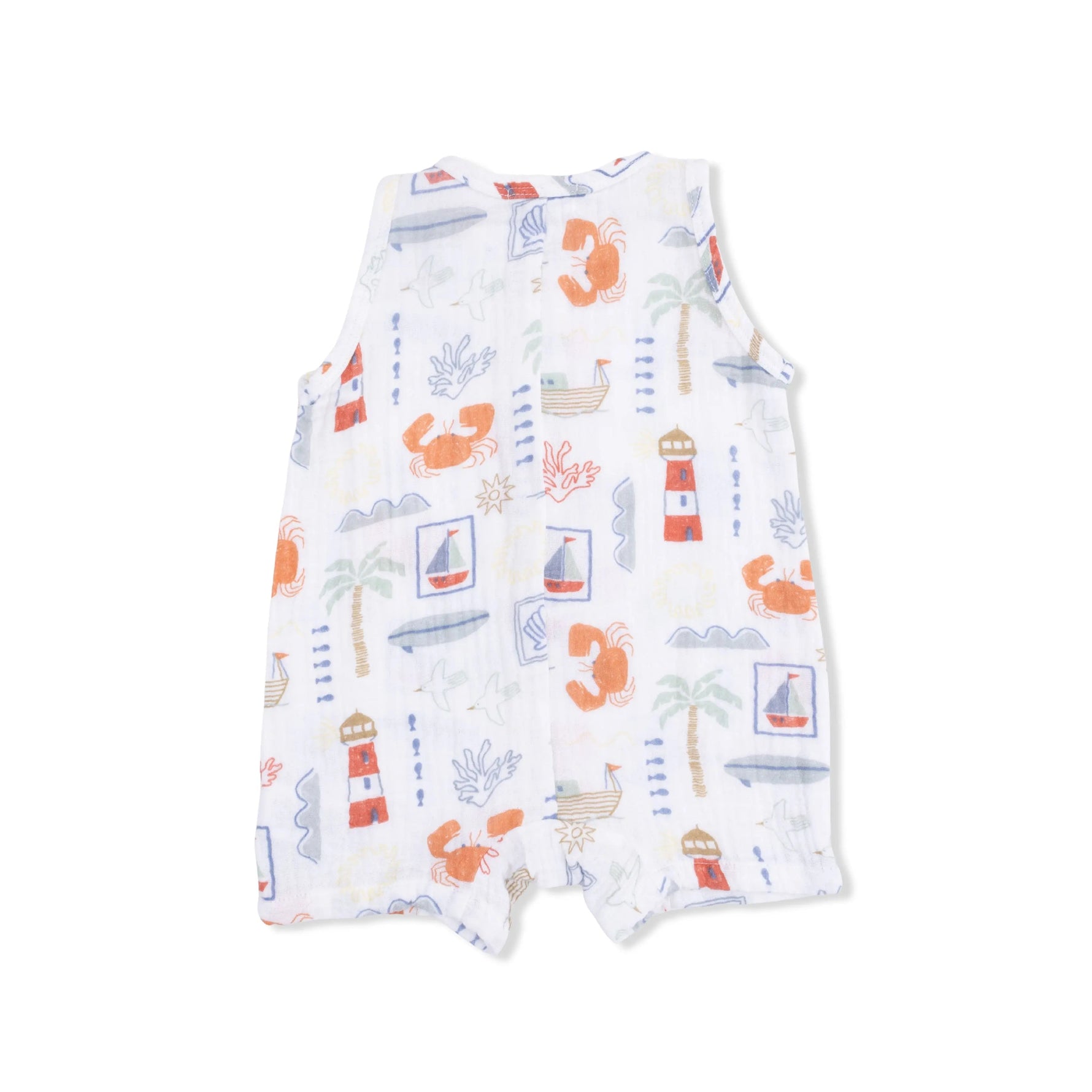 Angel Dear Club Mediterranean - Sleeveless Shortie Romper - 