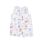Angel Dear Club Mediterranean - Sleeveless Shortie Romper - 