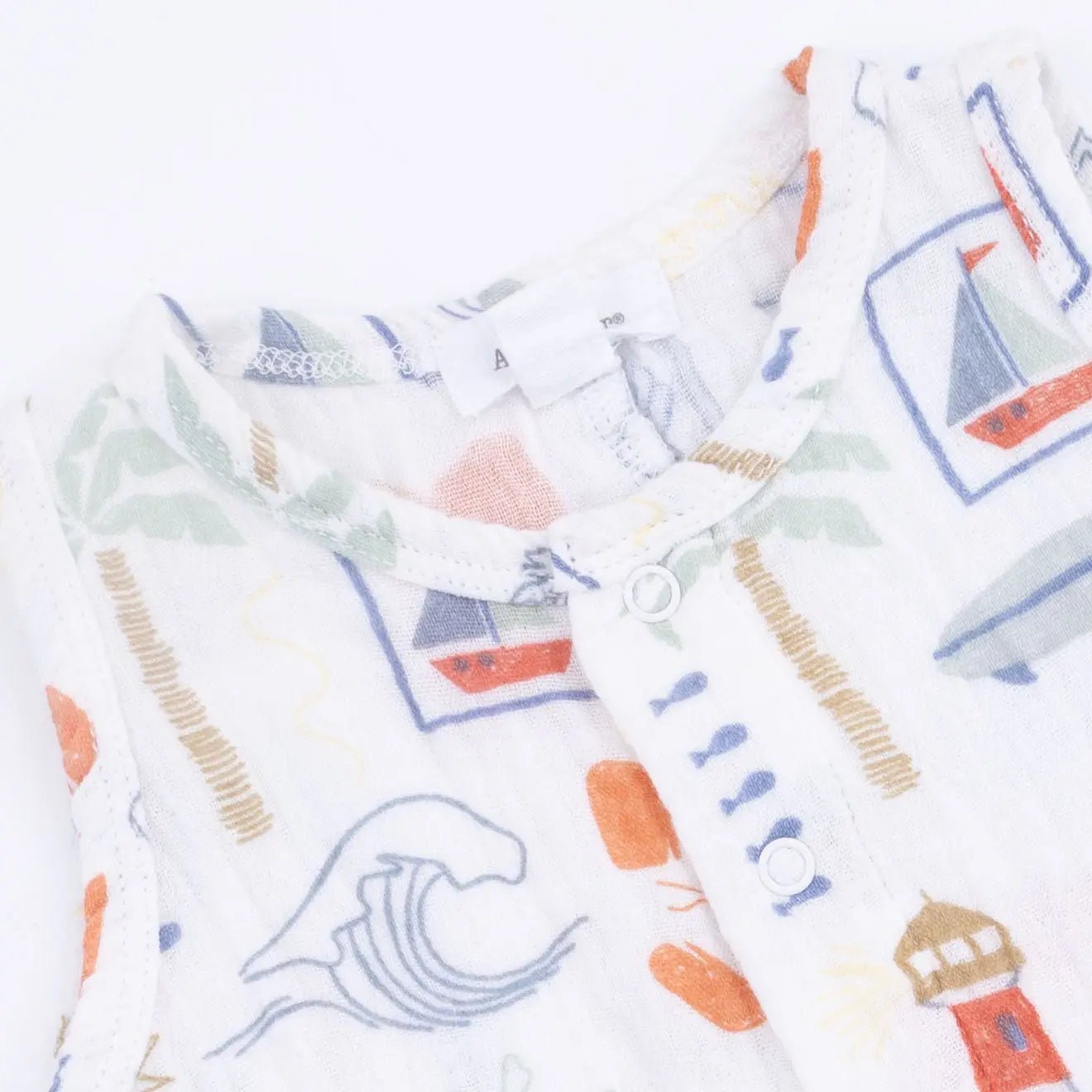 Angel Dear Club Mediterranean - Sleeveless Shortie Romper - 