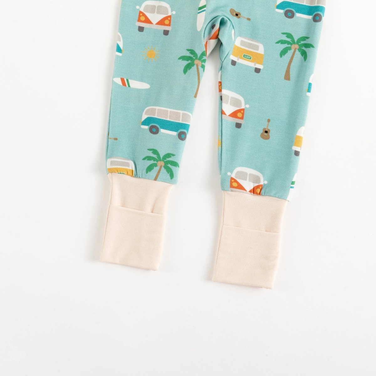 Dreamlet Coastal Cruising Convertible Zip Footies Baby Sleepwear - Everetts Place Boutique - 