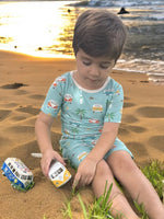Dreamlet Coastal Cruising Short PJ Set For Little Adventurers - Everetts Place Boutique - 