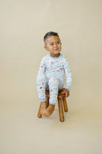 Little Joy Co. Coastal Cutie 2pc Modal Pajama Set Sleepwear Comfort - Everetts Place Boutique - 