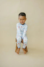 Little Joy Co. Coastal Cutie 2pc Modal Pajama Set Sleepwear Comfort - Everetts Place Boutique - 