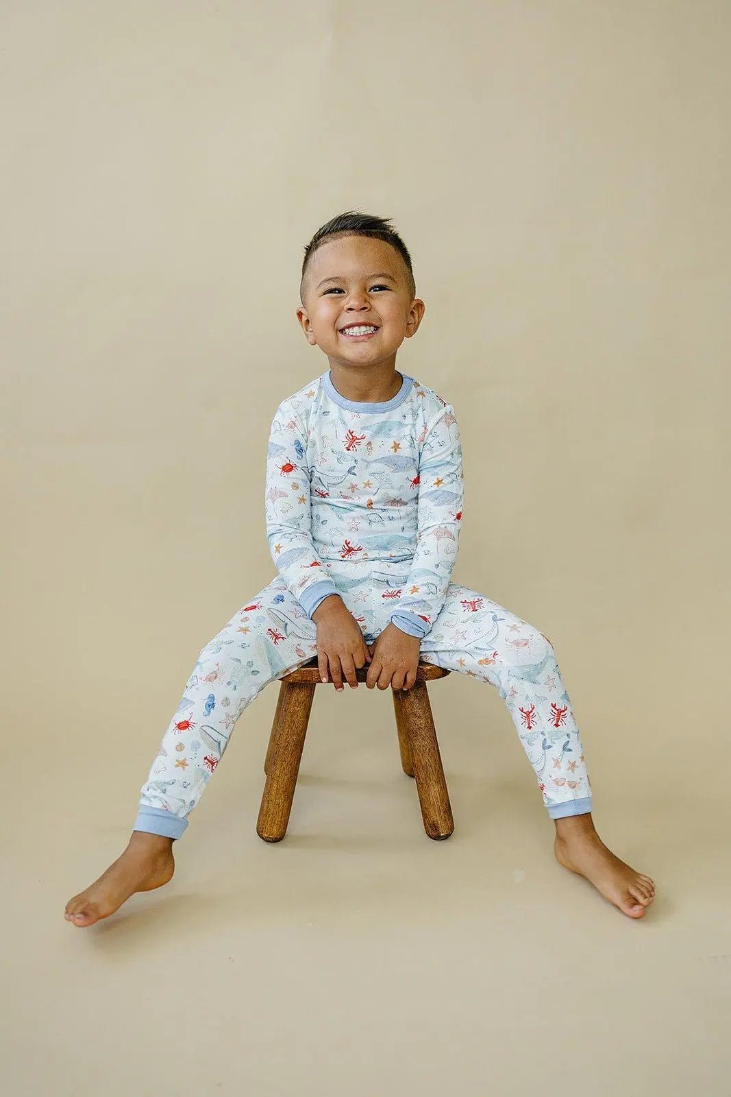 Coastal Cutie 2pc Modal Pajamas - Sleeve, Child, Baby & Toddler Clothing, Toddler, Pajamas | Everetts Place
