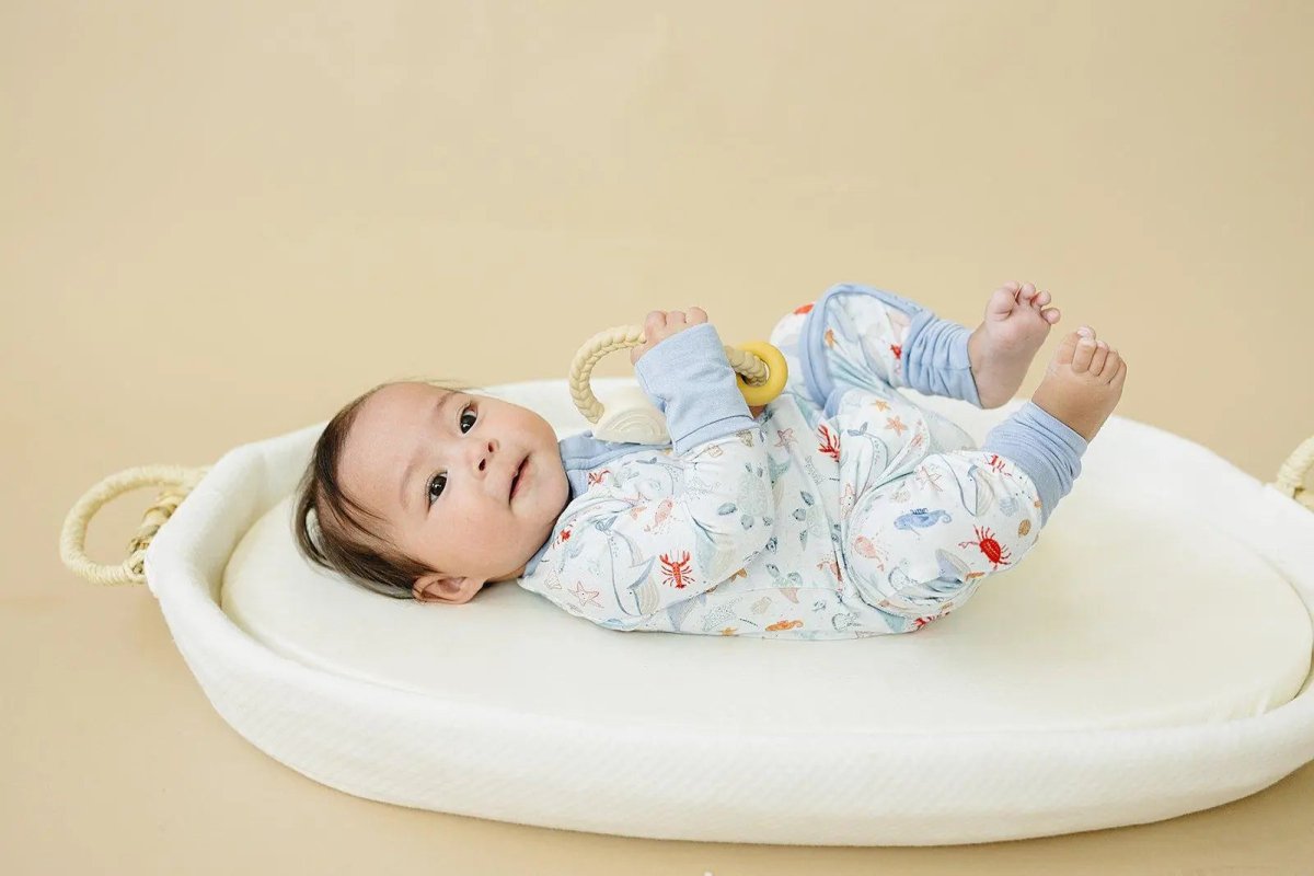 Little Joy Co. Coastal Cutie Modal Zippy Romper For Babies 9 12 Months - Everetts Place Boutique - 