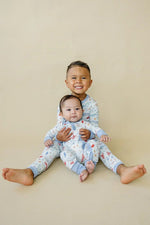 Little Joy Co. Coastal Cutie Modal Zippy Romper For Babies 9 12 Months - Everetts Place Boutique - 