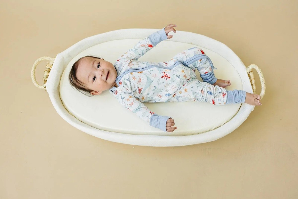 Little Joy Co. Coastal Cutie Modal Zippy Romper For Babies 9 12 Months - Everetts Place Boutique - 