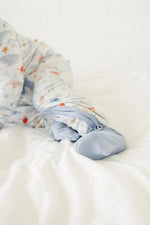 Little Joy Co. Coastal Cutie Modal Zippy Romper For Babies 9 12 Months - Everetts Place Boutique - 