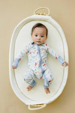 Little Joy Co. Coastal Cutie Modal Zippy Romper For Babies 9 12 Months - Everetts Place Boutique - 