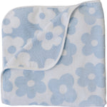 Mebie Baby Coastal Floral Organic Cotton Beach Towel - 