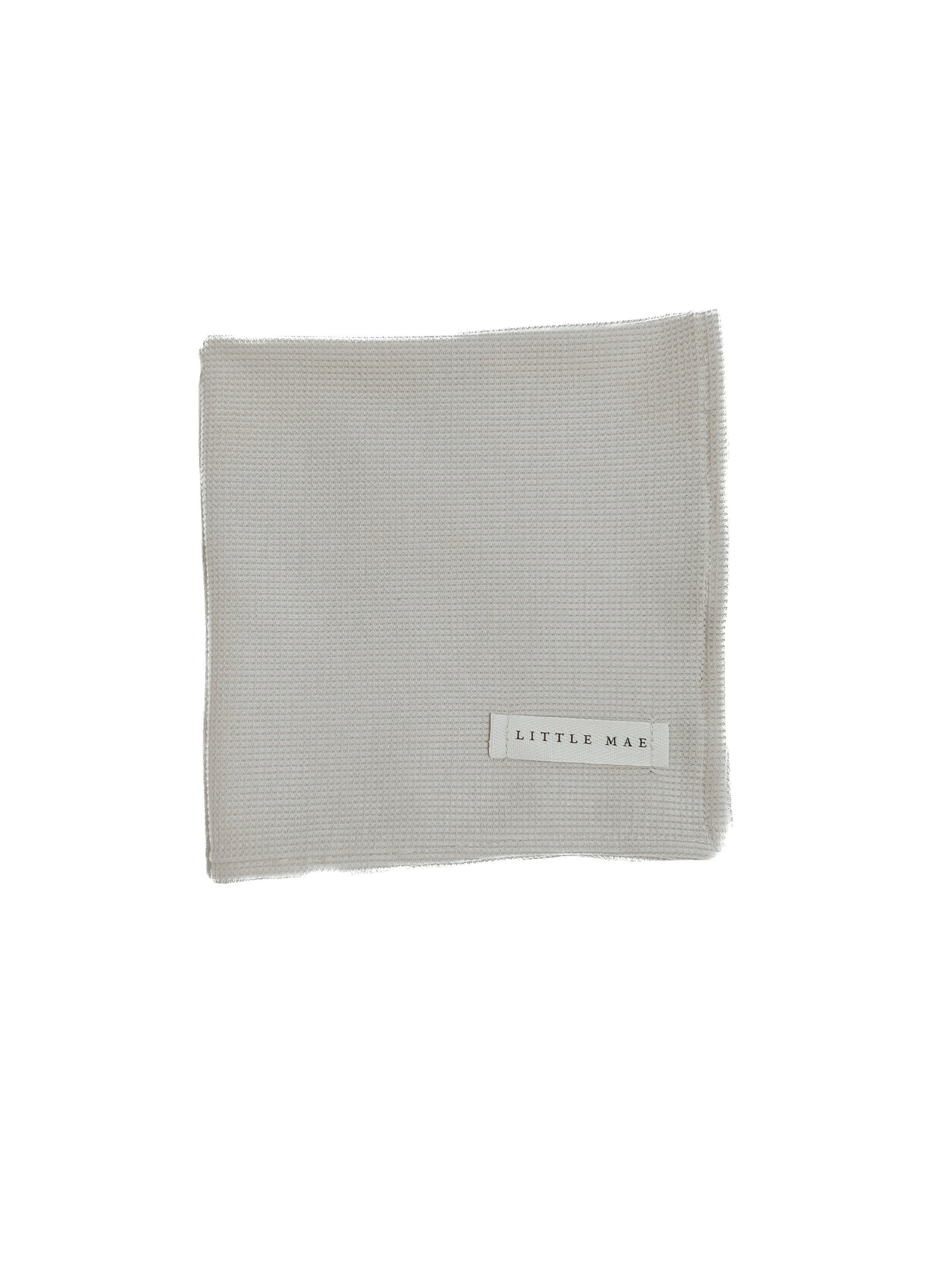 Little Mae & Co Coco Ivory Waffle Knit BlanketEveretts Place