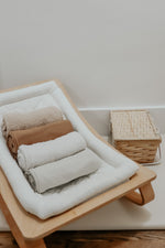 Little Mae & Co Coco Ivory Waffle Knit BlanketEveretts Place