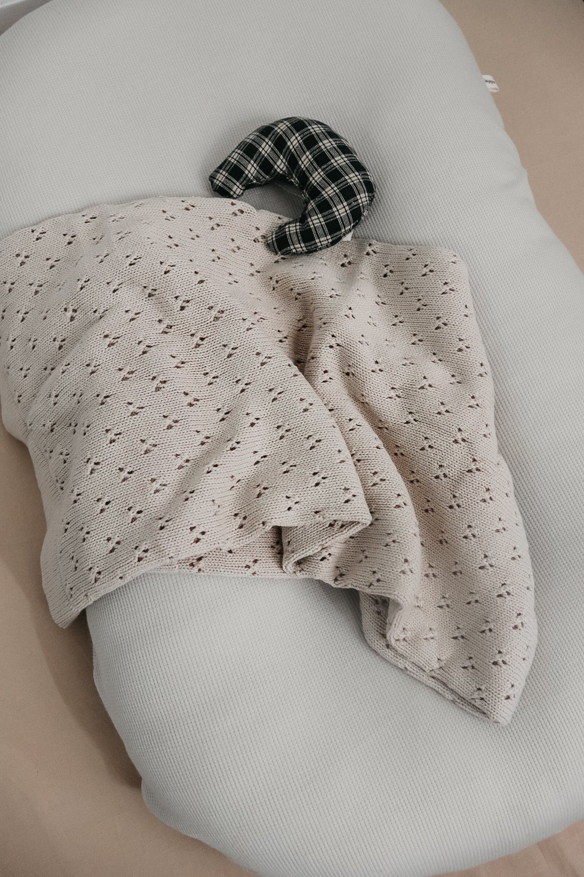 Little Mae & Co Coco Waffle Baby Lounger CoverEveretts Place