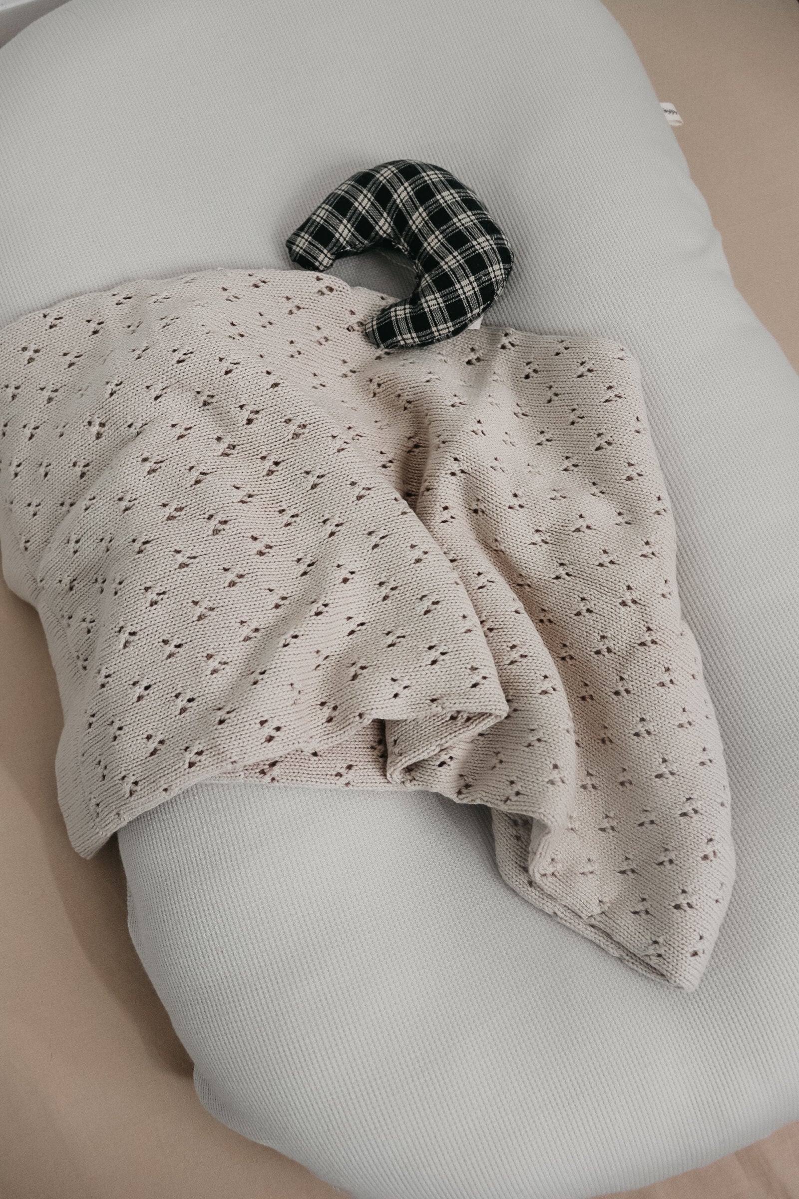 Little Mae & Co Coco Waffle Baby Lounger CoverEveretts Place