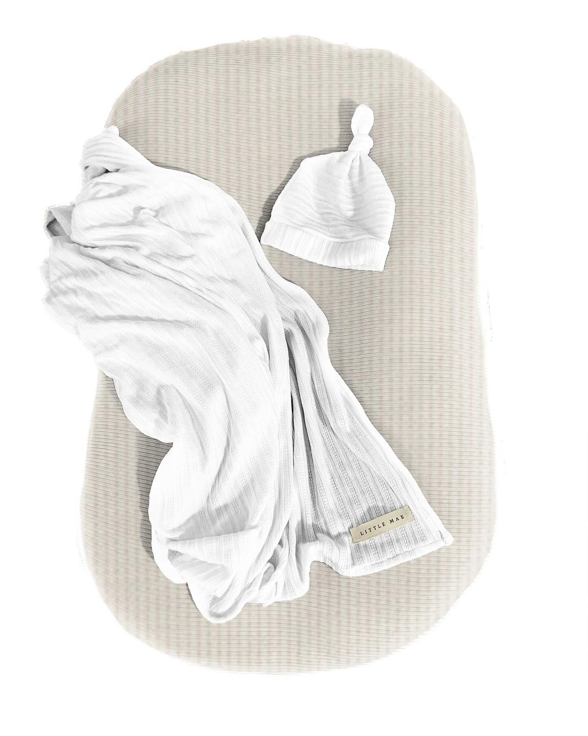 Little Mae & Co Coco Waffle Baby Lounger CoverEveretts Place
