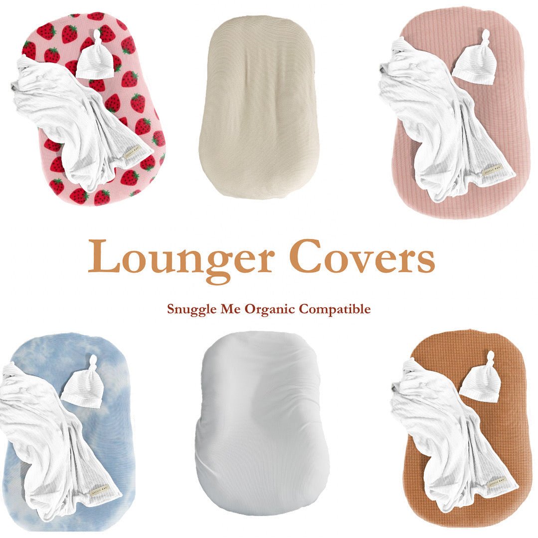 Little Mae & Co Coco Waffle Baby Lounger CoverEveretts Place