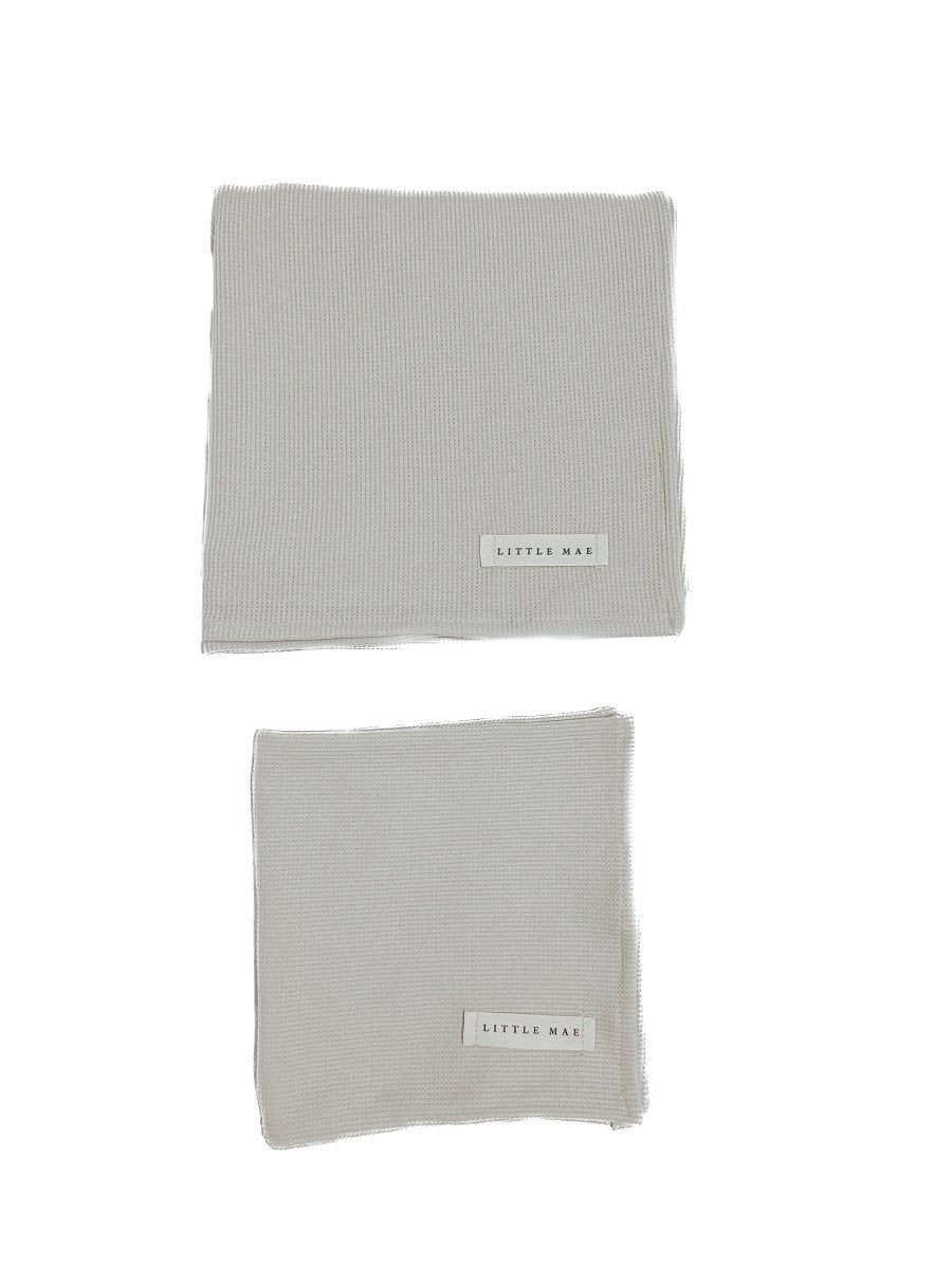 Little Mae & Co Coco Waffle Knit Baby Blanket By Little Mae Co Cozy - Everetts Place Boutique - 