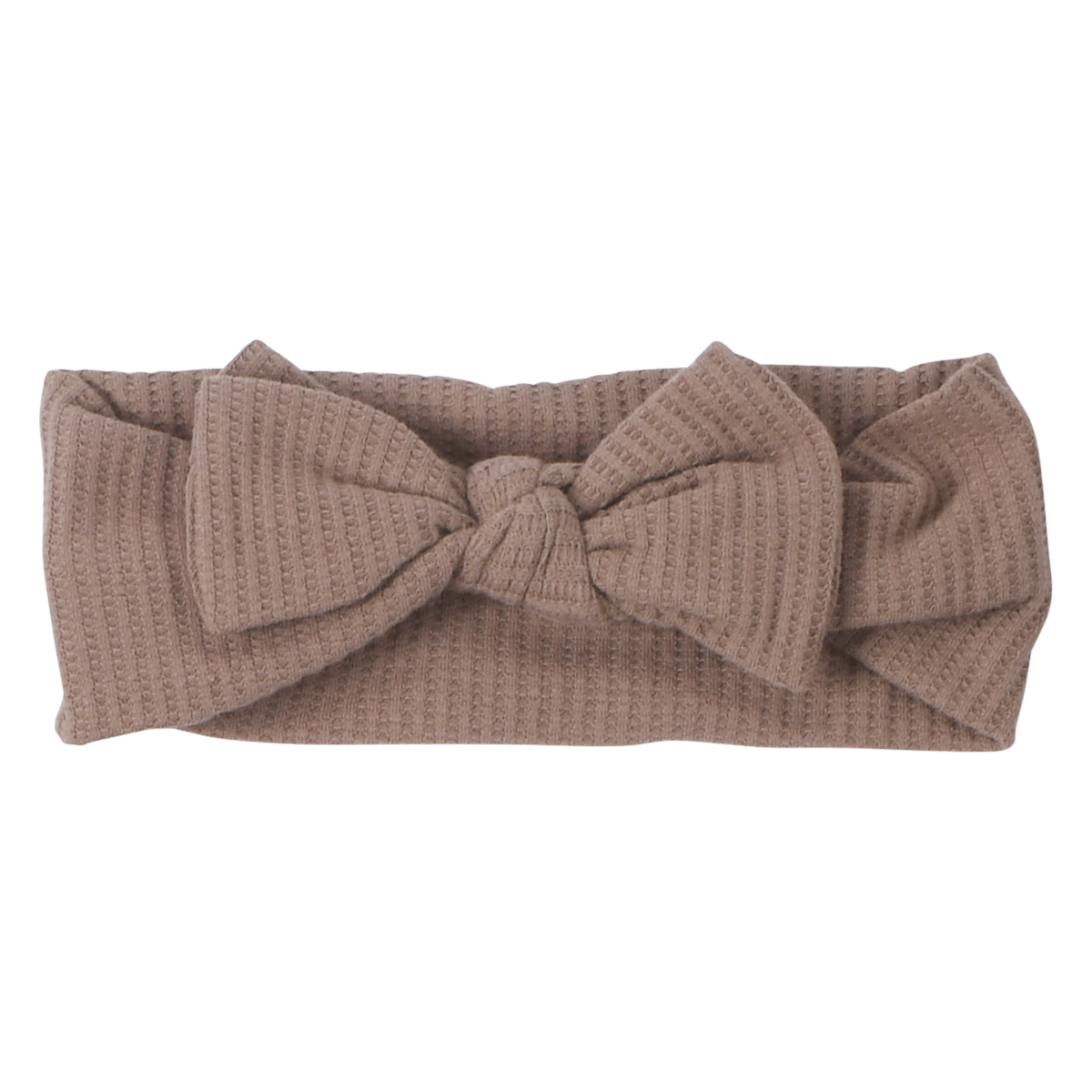 Three Little Tots Cocoa Sands Brown Waffle Headband - 