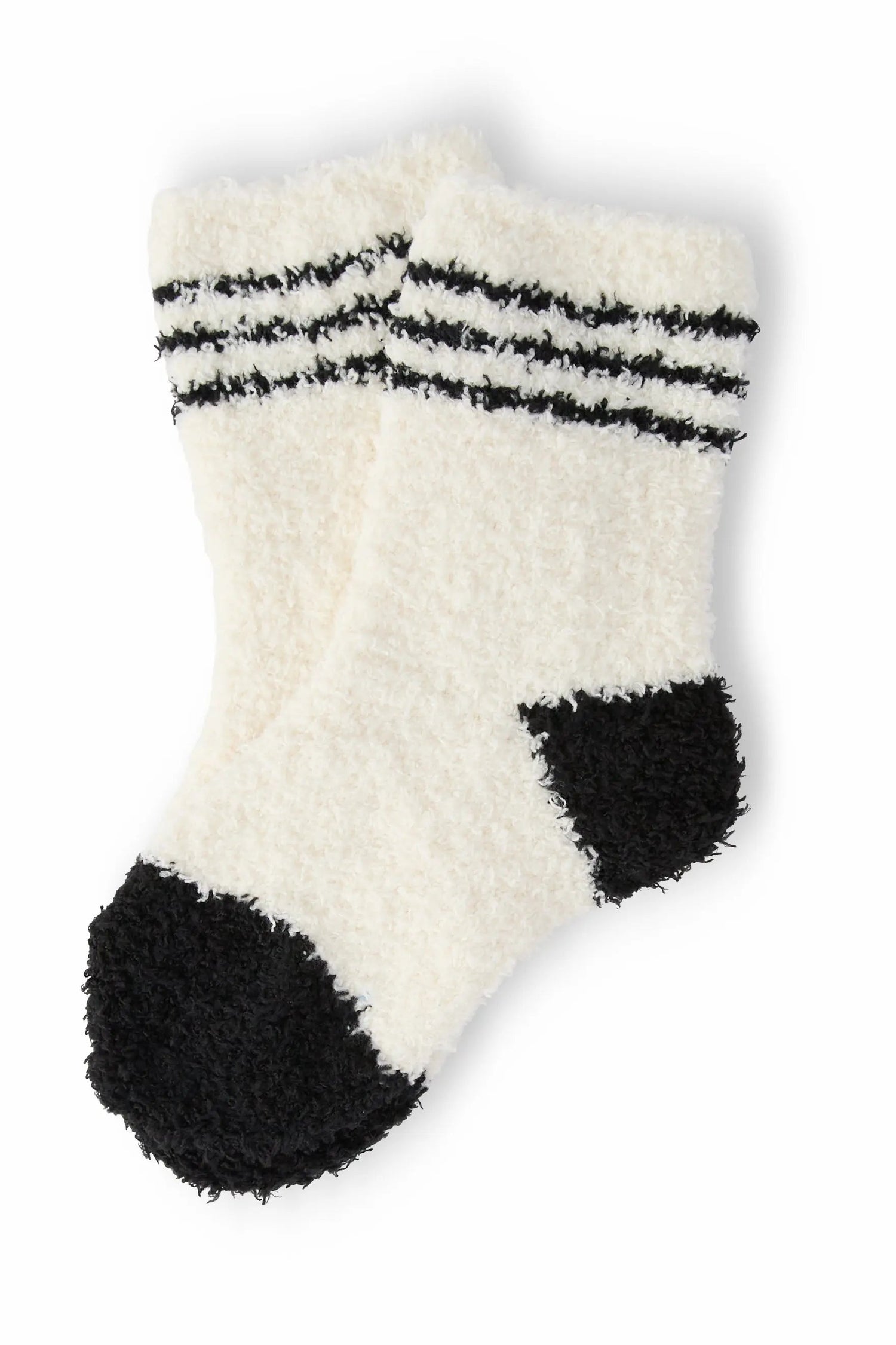 Coconut/Black Sporty Cozy Socks - Wool, Woolen, Sock, Shoe, Scarf | Everetts Place