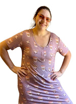 Dragonfly Dreams Bamboo Coffee and Jesus Women's Nightgown
