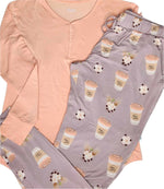 Dragonfly Dreams Bamboo Coffee and Jesus Women's Pajamas