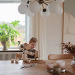 Mushie Coin and Tube Sorting Set for Kids - Colorful Educational Toy for Fine Motor Skills Development -