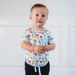 DREAM BIG LITTLE CO COLOR ME DINO DREAM POCKET TEEEveretts Place