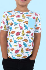 DREAM BIG LITTLE CO COLOR ME DINO DREAM POCKET TEEEveretts Place