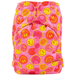 Texas Tushies Colored AWJ Flex Fit Pocket Cloth Diaper for Babies 7 to 70 Pounds - 