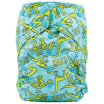 Texas Tushies Colored AWJ Flex Fit Pocket Cloth Diaper for Babies 7 to 70 Pounds - 