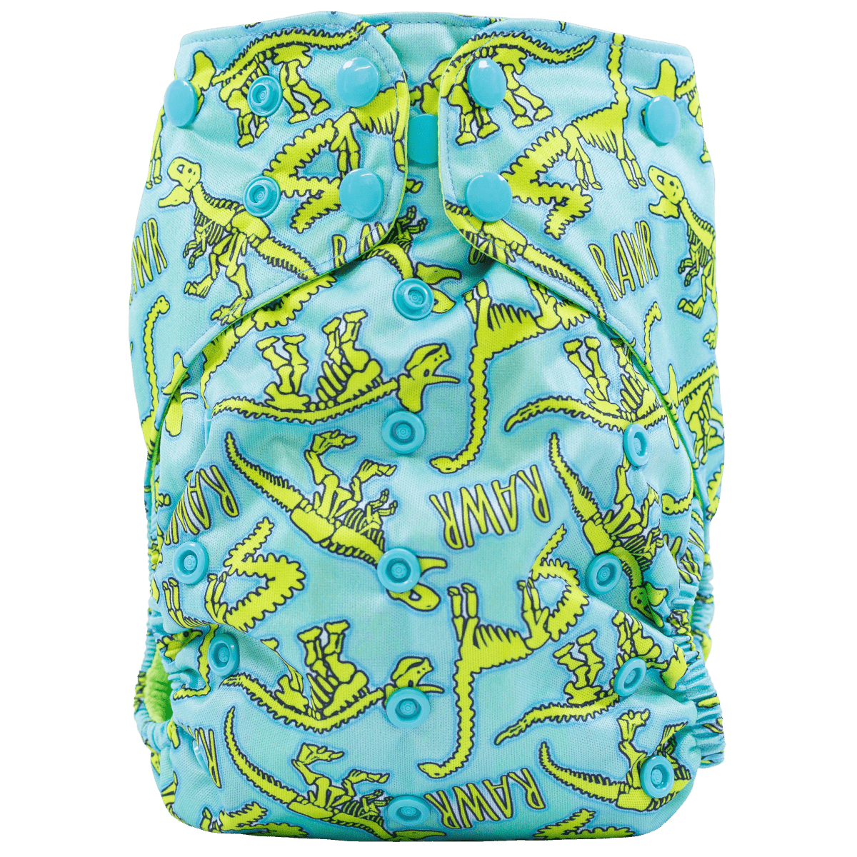 Texas Tushies Colored AWJ Flex Fit Pocket Cloth Diaper for Babies 7 to 70 Pounds - 