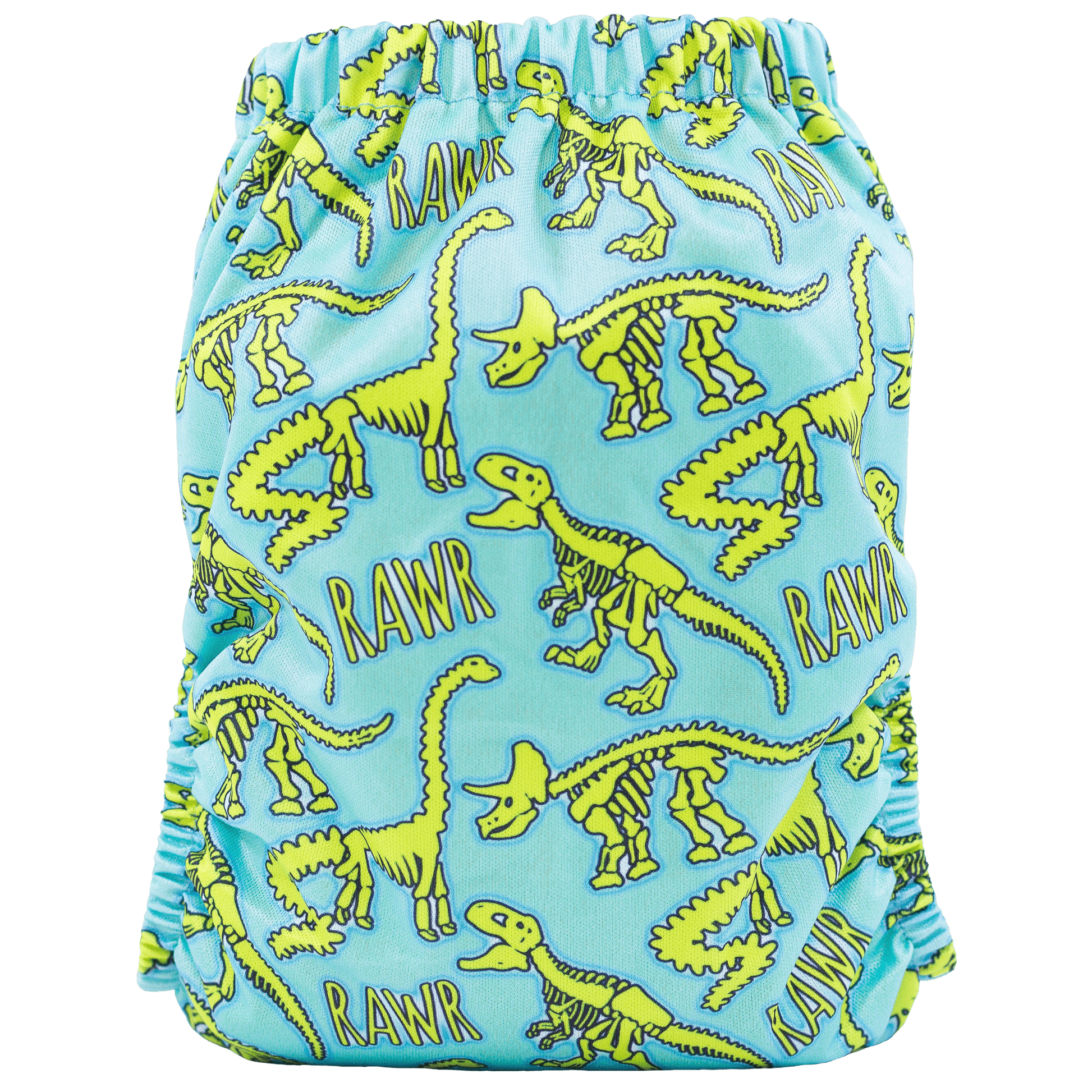 Colored AWJ Slim Fit All In One Cloth Diaper for Babies 8-40lbs Texas Tushies
