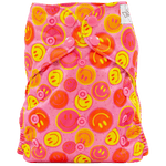 Texas Tushies Colored AWJ Slim Fit All In One Cloth Diaper for Babies 8 - 40lbs - 