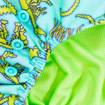 Texas Tushies Colored AWJ Slim Fit All In One Cloth Diaper for Babies 8 - 40lbs - 