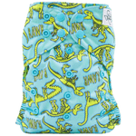Texas Tushies Colored AWJ Slim Fit All In One Cloth Diaper for Babies 8 - 40lbs - 