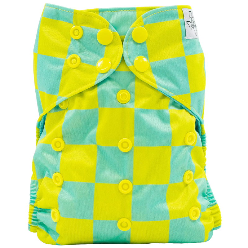 Colored AWJ - Slim Fit Pocket Cloth Diaper - Everetts Place: Online Boutique