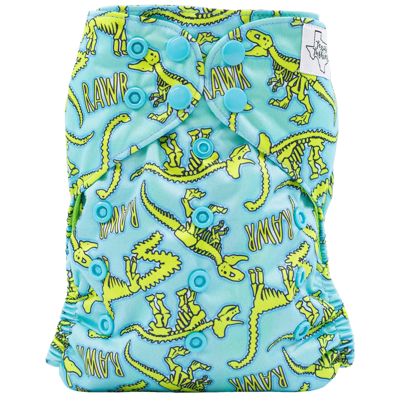 Colored AWJ - Slim Fit Pocket Cloth Diaper - Everetts Place: Online Boutique