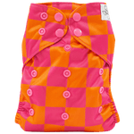 Texas Tushies Colored AWJ Slim Fit Pocket Cloth Diaper for Babies 8 to 40 Pounds - 