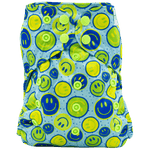 Texas Tushies Colored AWJ Slim Fit Pocket Cloth Diaper for Babies 8 to 40 Pounds - 