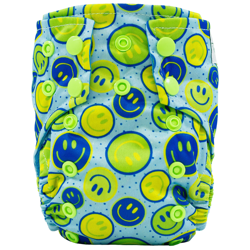 Colored AWJ - Tiny Tushies Newborn AIO Cloth Diaper - Everetts Place: Online Boutique