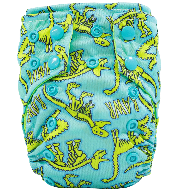 Colored AWJ - Tiny Tushies Newborn AIO Cloth Diaper - Everetts Place: Online Boutique